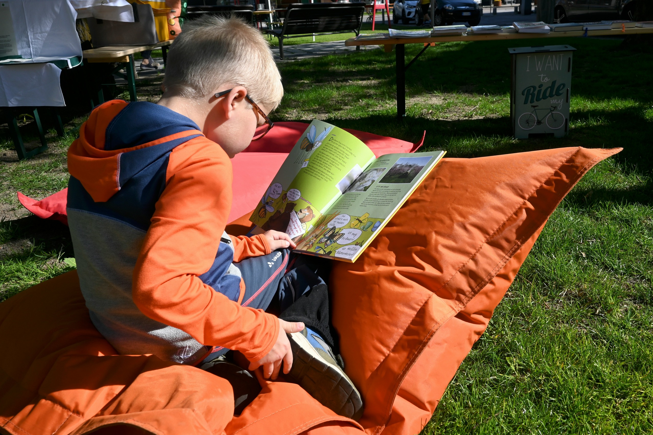 Lectures plein'air à Malaz