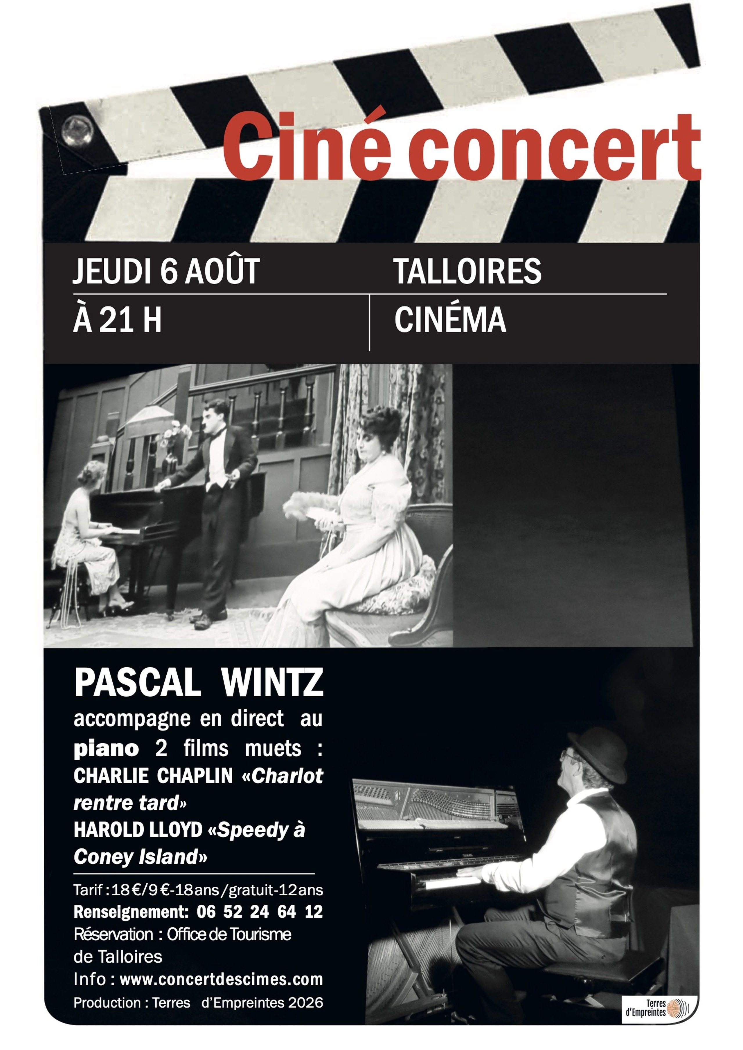 Ciné-concert avec Pascal Wintz