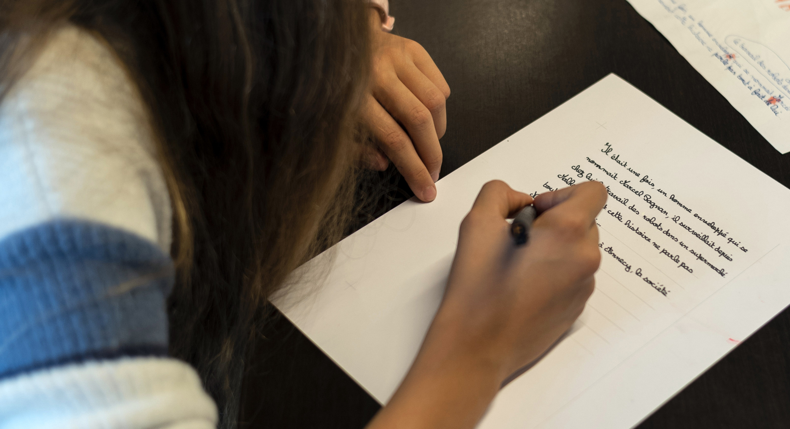 Atelier d'écriture : Retenir l'eau par des mots