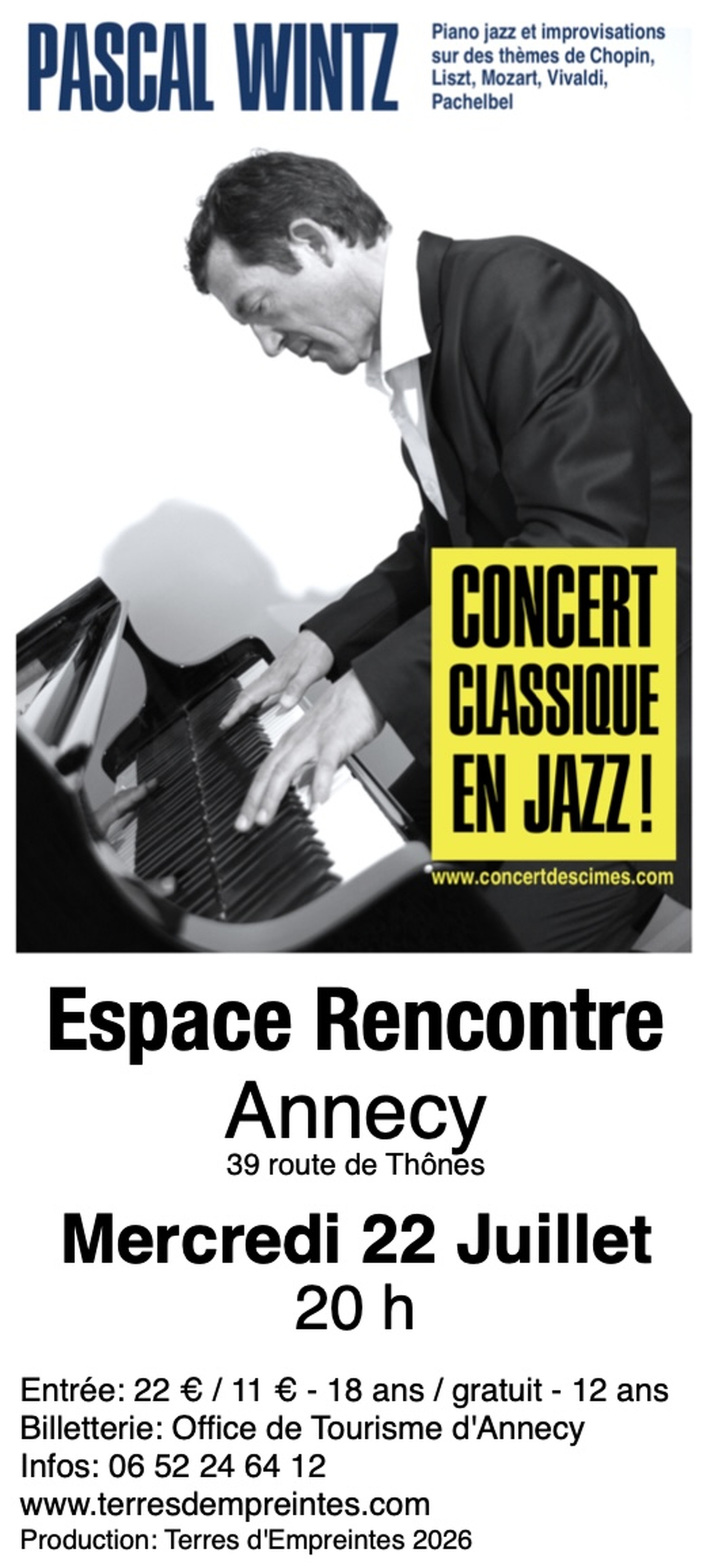 Concert "Classique en jazz"
